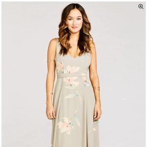 SHOW ME YOUR MUMU Jenn Maxi Dress Lilly Showers XS